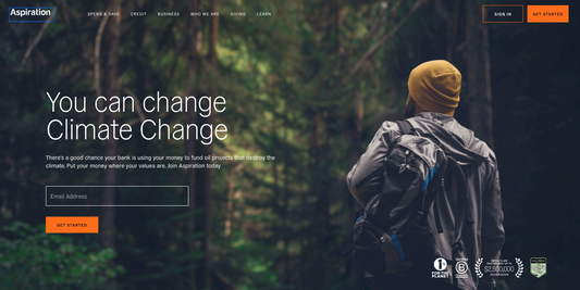 A bank and card that supports the environment!
