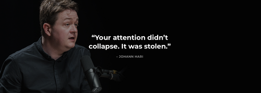 Ever feel like you just cannot pay attention? Or even more sinister- your focus has been stolen?