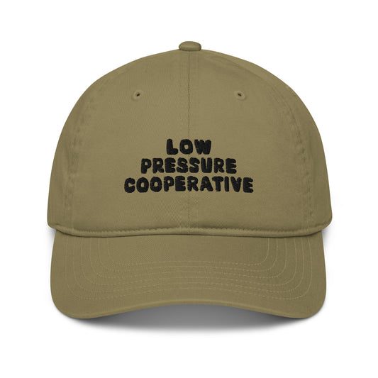 LOW PRESSURE COOPERATIVE ORGANIC COTTON DAD HAT