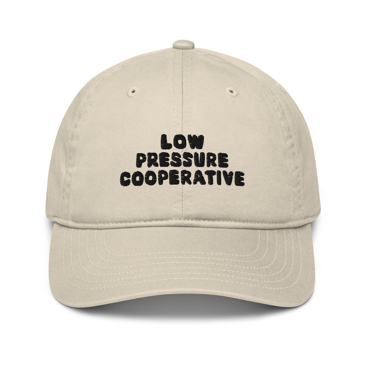 LOW PRESSURE COOPERATIVE ORGANIC COTTON DAD HAT
