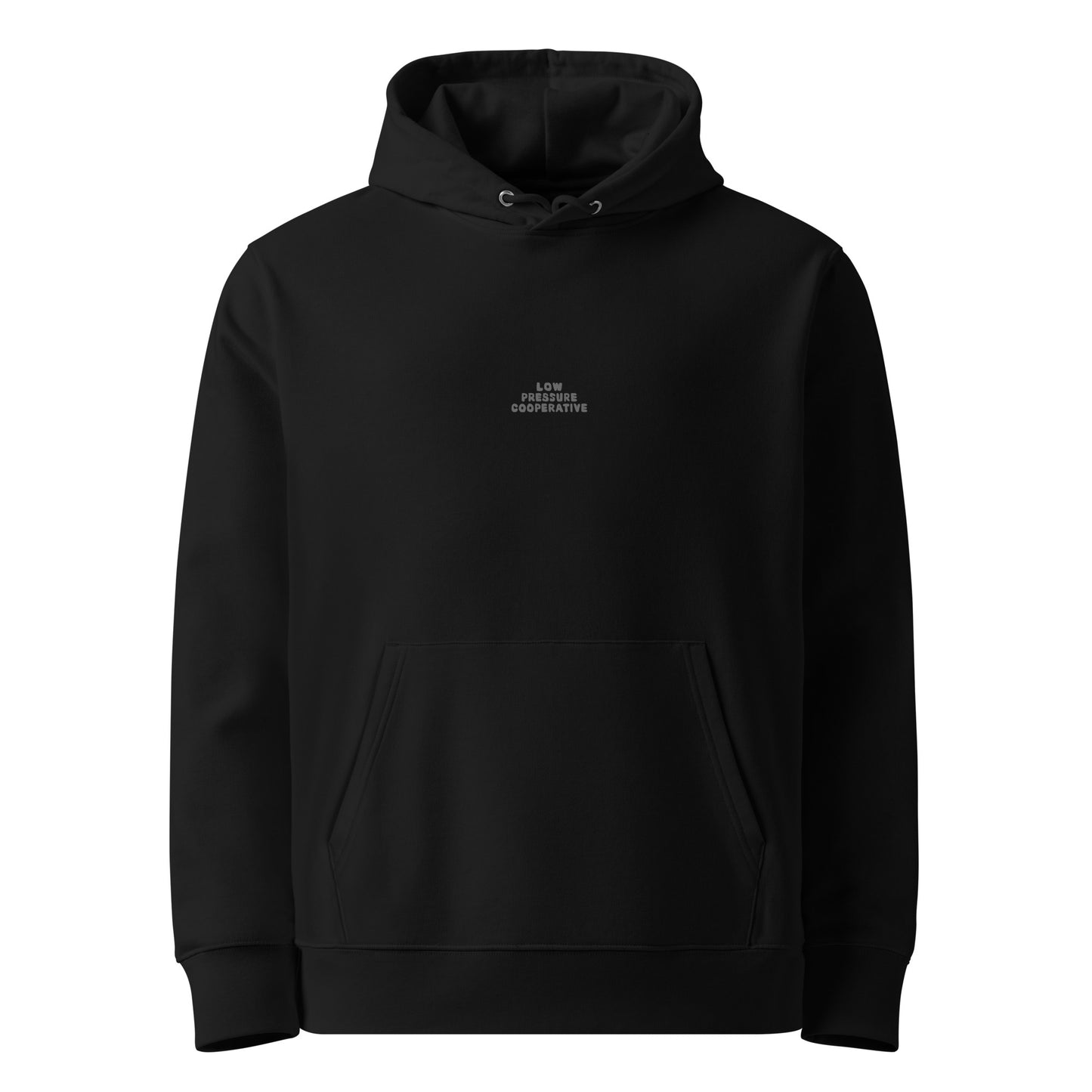 UNISEX LOW PRESSURE COOPERATIVE ORGANIC COTTON HOODIE