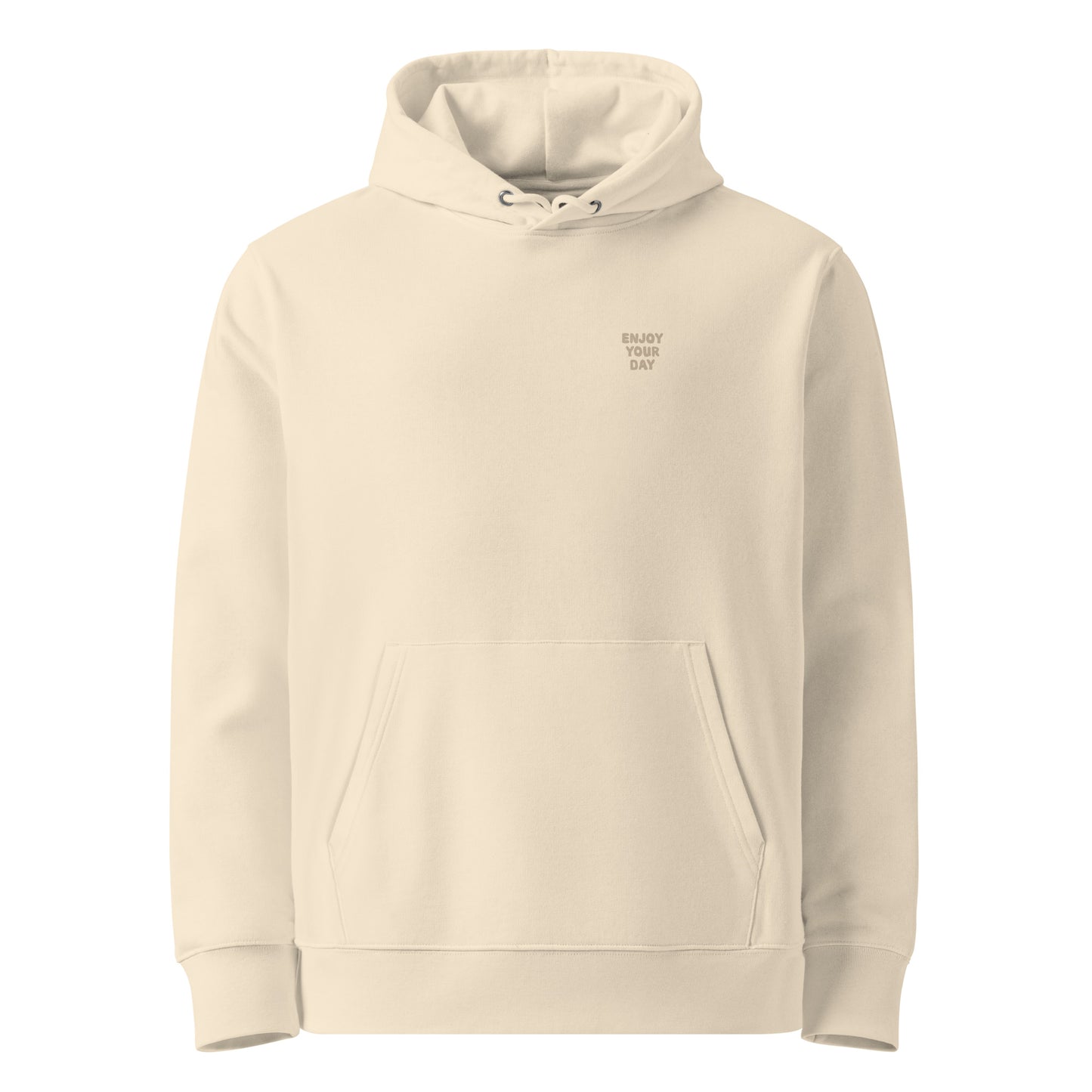 UNISEX ENJOY YOUR DAY ORGANIC COTTON HOODIE