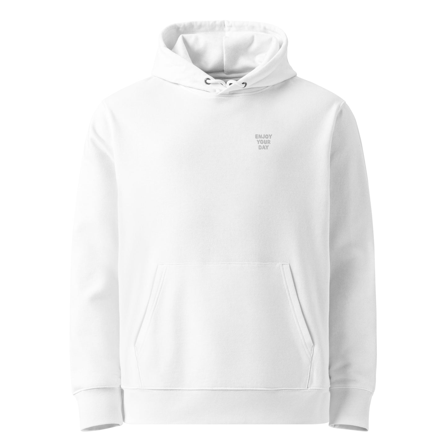UNISEX ENJOY YOUR DAY ORGANIC COTTON HOODIE