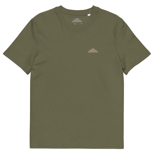 UNISEX LOW PRESSURE COOPERATIVE ORGANIC COTTON TEE