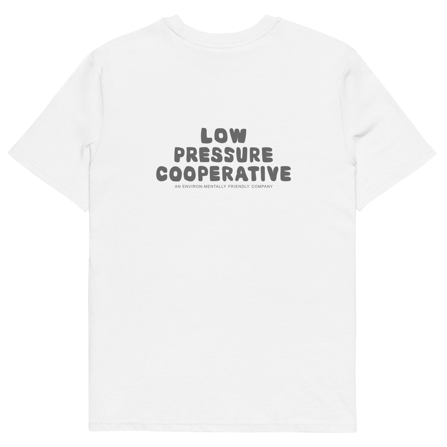 UNISEX LOW PRESSURE COOPERATIVE ORGANIC COTTON TEE