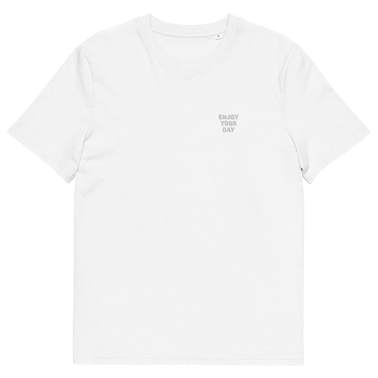 UNISEX ENJOY YOUR DAY ORGANIC COTTON TEE