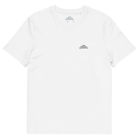 UNISEX LOW PRESSURE COOPERATIVE ORGANIC COTTON TEE