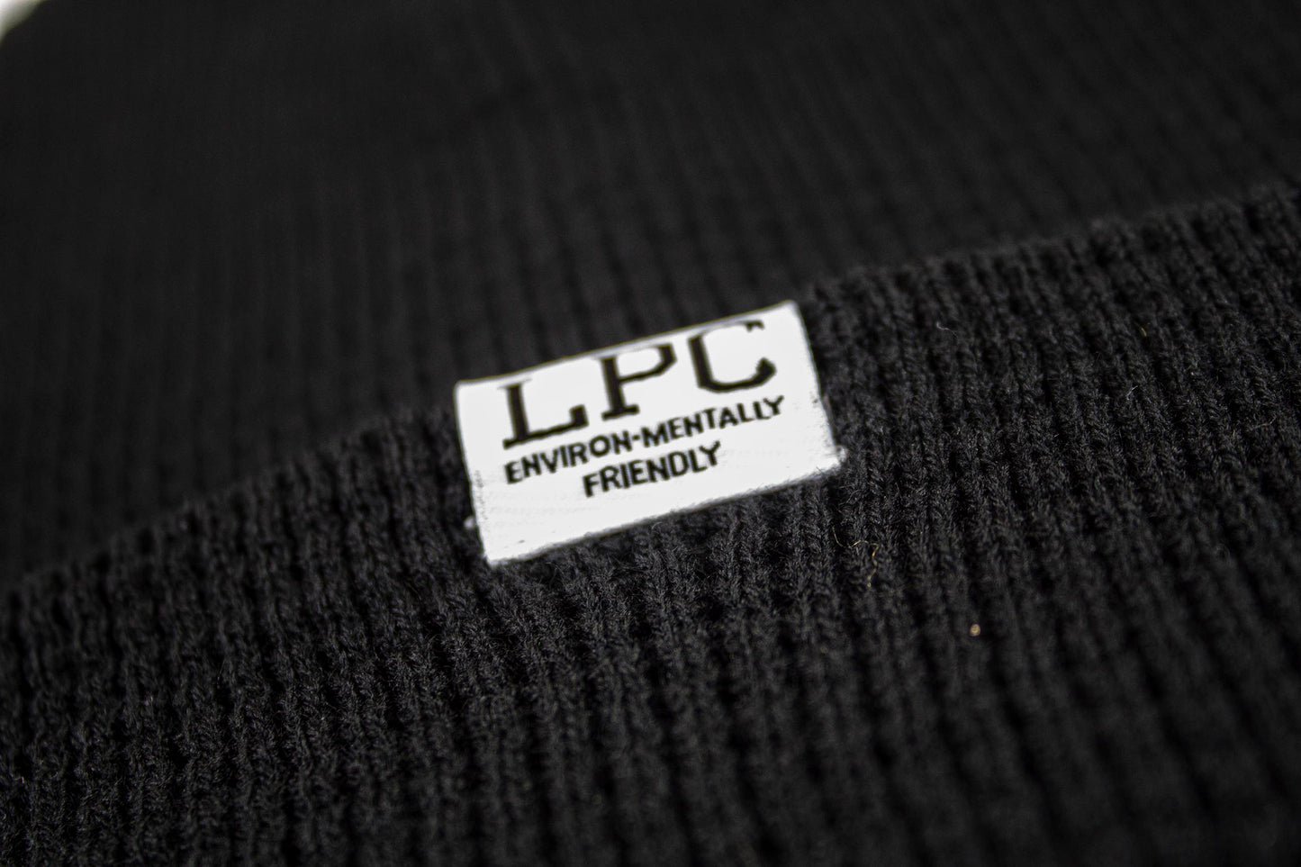 PINTO BEANIE BLACK
