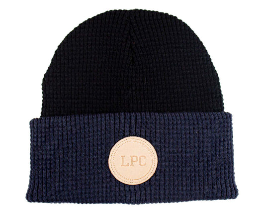 TEPARY BEANIE BLACK AND NAVY