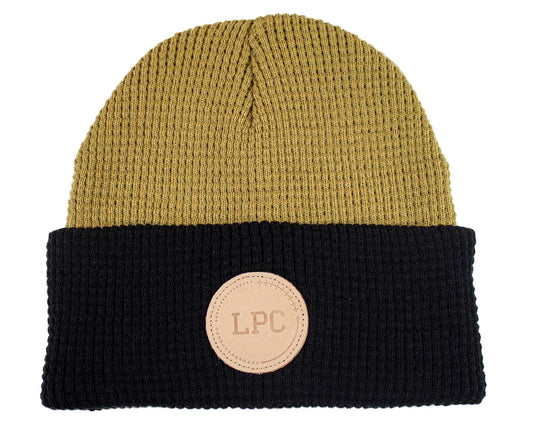 TEPARY BEANIE TAN AND BLACK