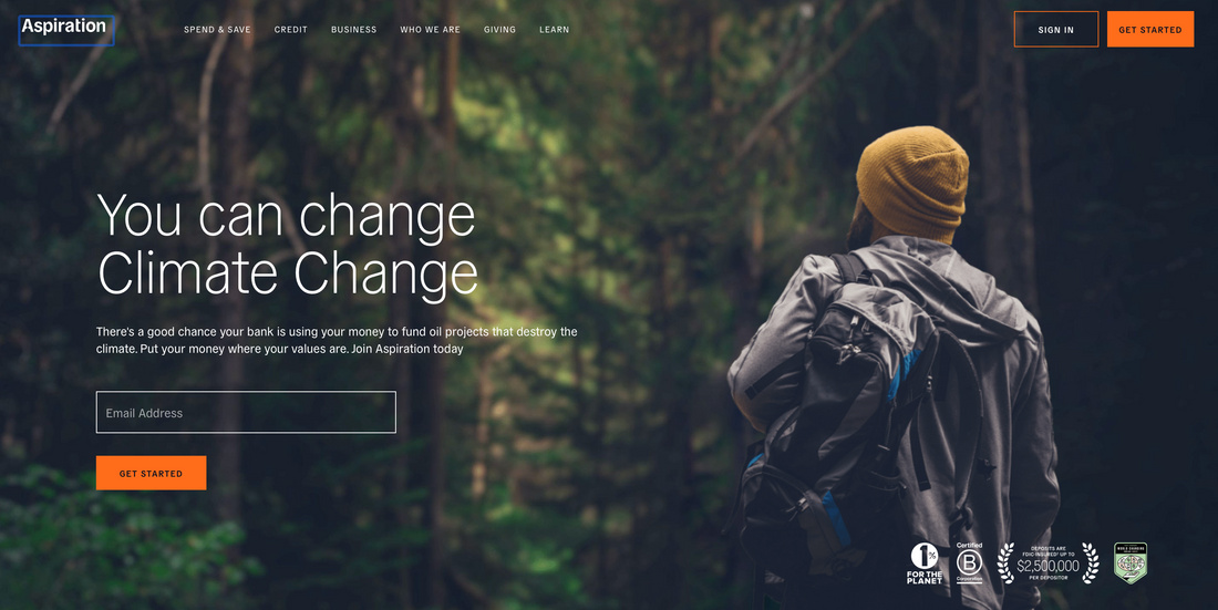 A bank and card that supports the environment!