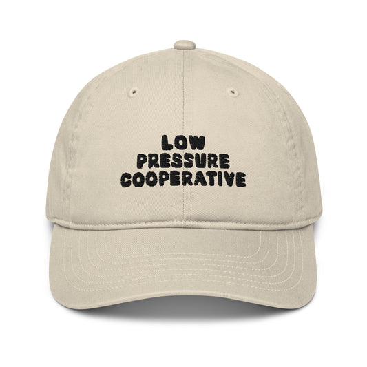 LOW PRESSURE COOPERATIVE ORGANIC COTTON DAD HAT